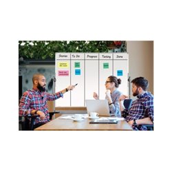 Legamaster Flipchartfolie Magic Chart 7-159000 PP weiß 25 Bl./Rl.