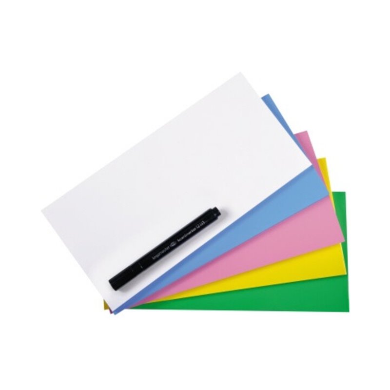 Legamaster Flipchartnotizen Magic 7-159499 10x20cm sort 500 St./Pack.