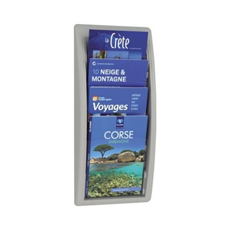 Paperflow Prospekthalter Quick Blick 4061.02 grau