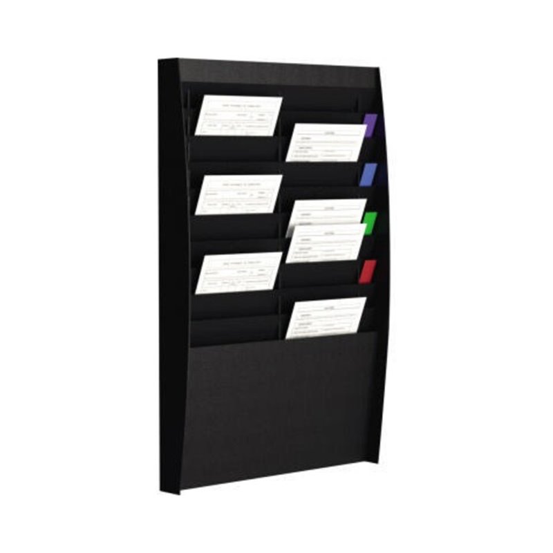 Paperflow Wand-Sortiertafel V 20F A4V2X10.01 DIN A4 schwarz