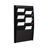 Paperflow Wand-Sortiertafel V 20F A4V2X10.01 DIN A4 schwarz
