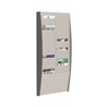 Paperflow Wand-Sortiertafel V 50F A4V2X25.02 DIN A4 grau