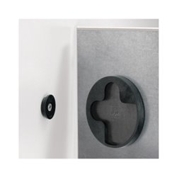 Sigel Multifunktionstafel artverum GL111 480x480x15mm Glas weiß