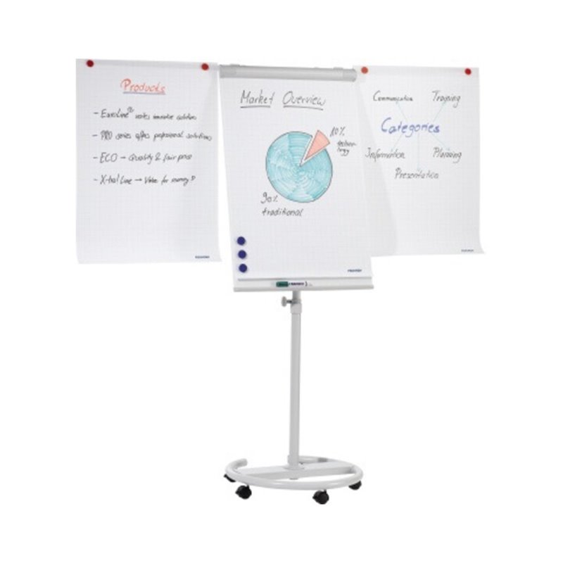 Soennecken Flipchart Mobil 1148 68x105cm grau