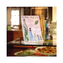 Sigel Tischaufsteller TA160 DIN A4 klappbar glasklar 2 St./Pack.