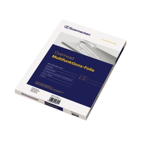 Soennecken Multifunktions Folie 5511 DIN A4 0,10mm 50 St./Pack.