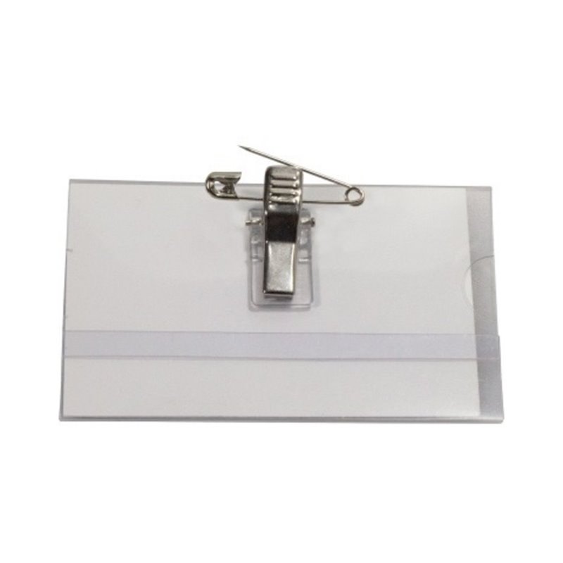 Soennecken Namensschild 5519 40x75mm Hartfolie tr 25 St./Pack.