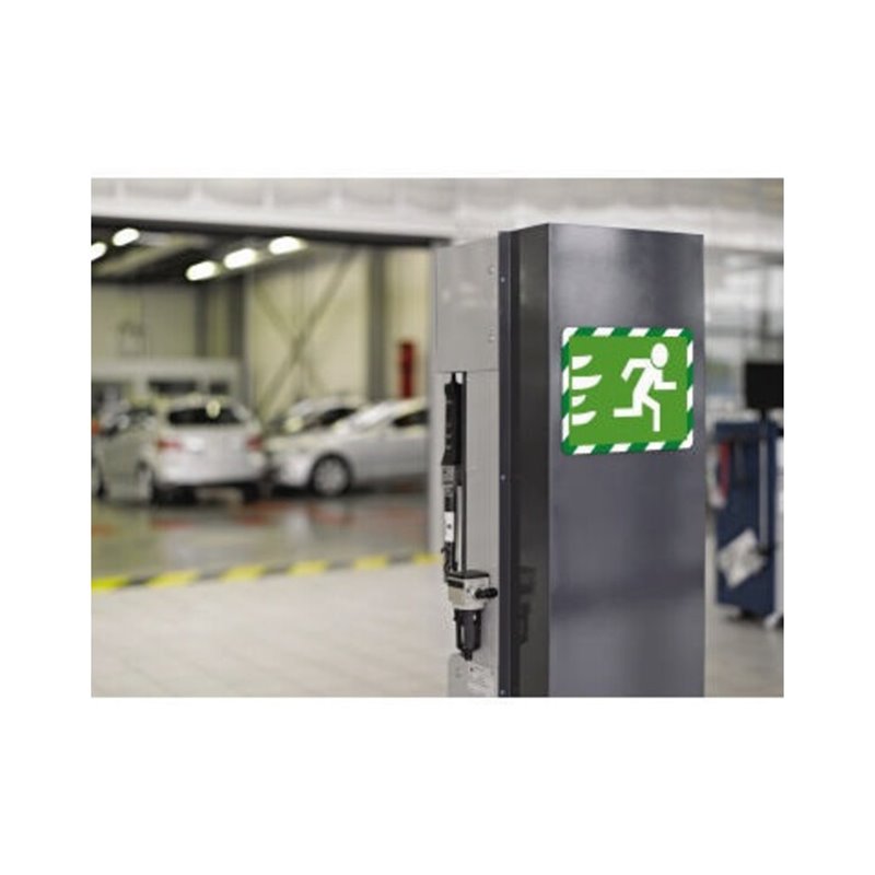 Tarifold Magnetrahmen Safety Line 194925 DIN A4 PVC gn/ws 2 St./Pack.