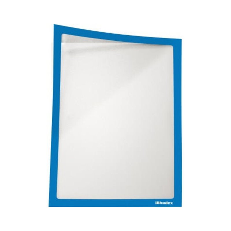 Ultradex Infotasche 889007 DIN A4 magnetisch blau 5 St./Pack