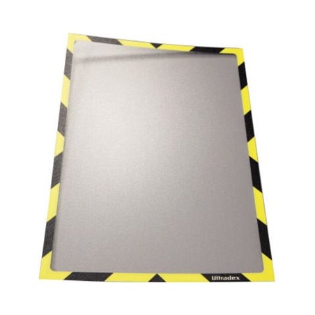 Ultradex Infotasche Warnung 889021 gelb/schwarz 5 St./Pack.