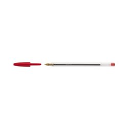 BIC Einwegkugelschreiber Cristal Medium 8373619 0,4mm rot