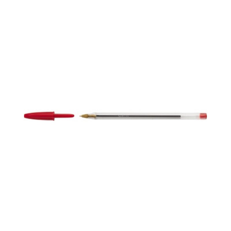 BIC Einwegkugelschreiber Cristal Medium 8373619 0,4mm rot