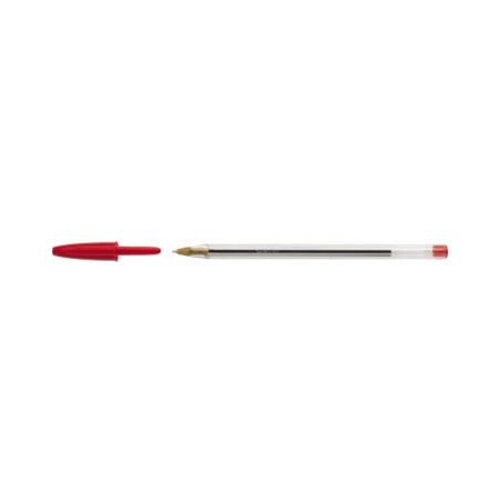 BIC Einwegkugelschreiber Cristal Medium 8373619 0,4mm rot
