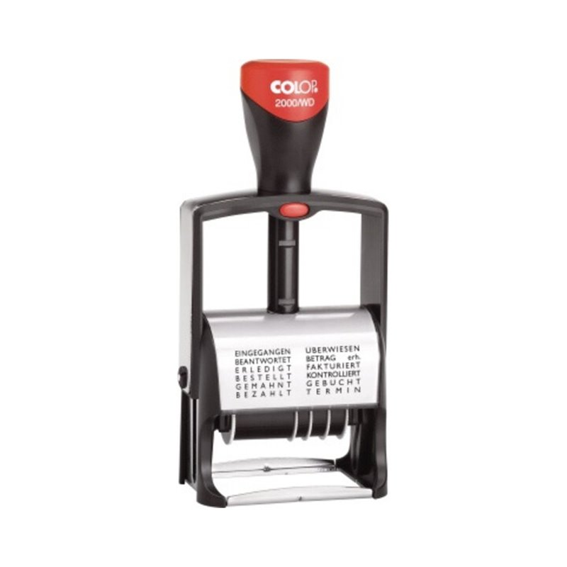 COLOP Stativ-Wortbandstempel 2000/WD D02 K 106975 schwarz