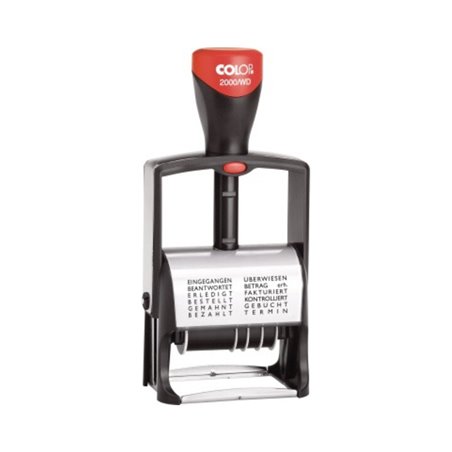COLOP Stativ-Wortbandstempel 2000/WD D02 K 106975 schwarz