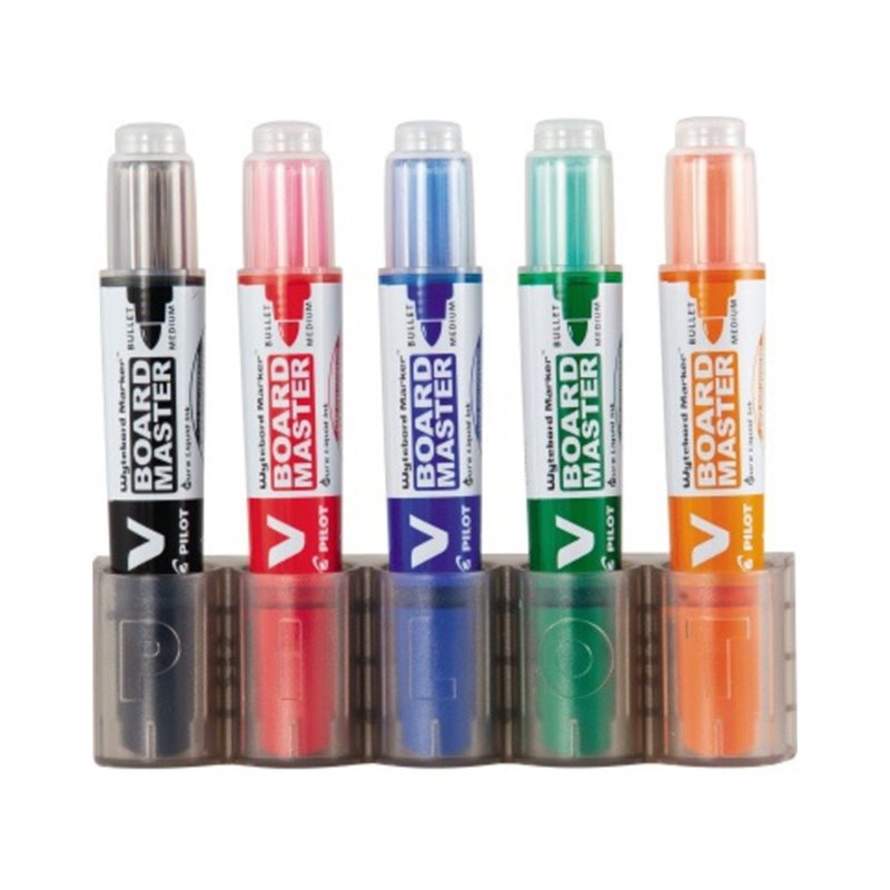 PILOT Whiteboardmarker V BOARDMASTER BEGREEN 5 St./Pack.