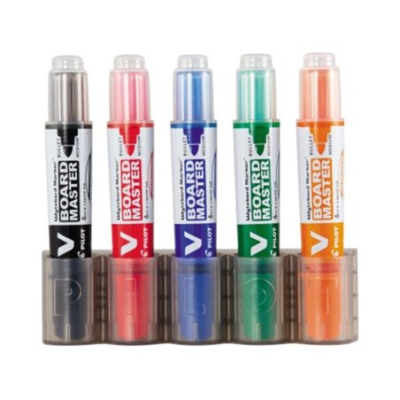 PILOT Whiteboardmarker V BOARDMASTER BEGREEN 5 St./Pack.