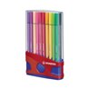 STABILO Fasermaler pen 68 ColorParade 1mm sort. 20 St./Pack.