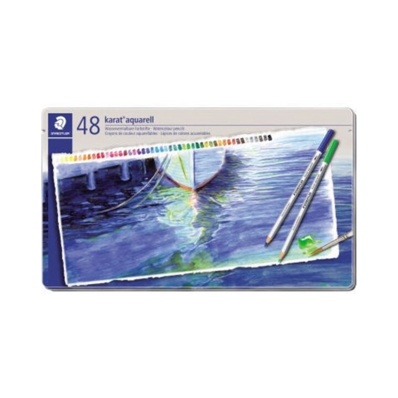 STAEDTLER Farbstift karat aquarell 125 M48 sortiert 48 St./Pack.