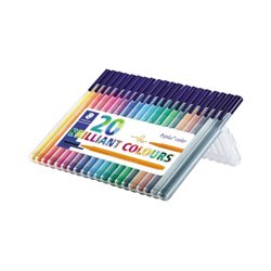STAEDTLER Fasermaler triplus color 323 SB20 sortiert 20 St./Pack.