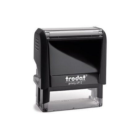 trodat Textstempel PRINTY 4.0 44085 47x18mm 5zeilig Kissen schwarz