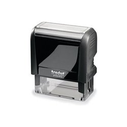 trodat Textstempel PRINTY 4.0 44086 58x22mm 6zeilig Kissen schwarz