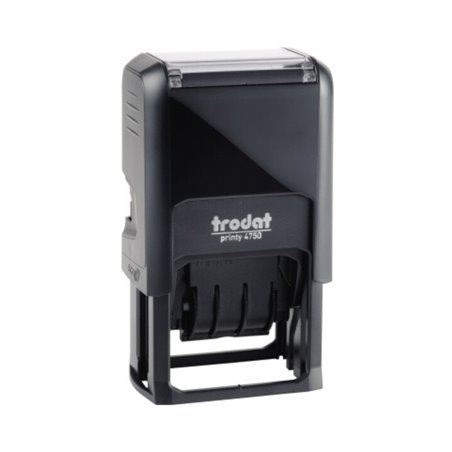 trodat Datumstempel Printy-Dater 64249 41x24mm BEZAHLT gr/sw