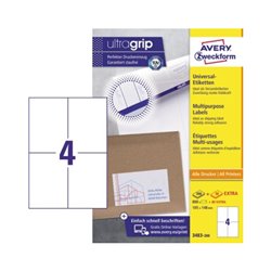 Avery Zweckform Etikett 3483-200 105x148mm weiß 800 St./Pack.