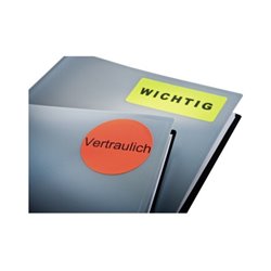 Avery Zweckform Etikett L6003-25 63,5x29,6mm neonrot 675 St./Pack.