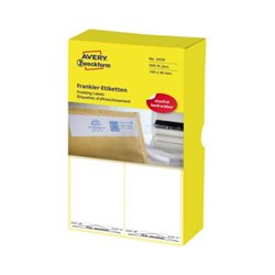 Avery Zweckform Frankieretikett 3439 Einzel 130x40mm 500 St./Pack.