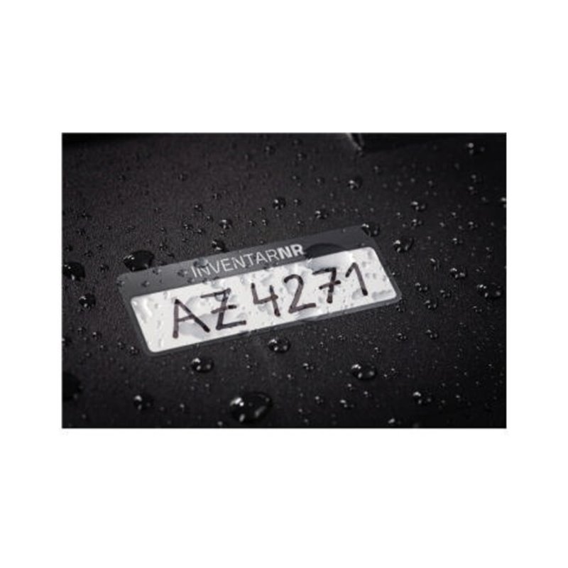 Avery Zweckform Inventaretikett 6905 PES 50x20mm si/sw 50 St./Pack.