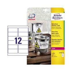Avery Zweckform Folienetikett L4776-20 99,1x42,3mm 240 St./Pack.