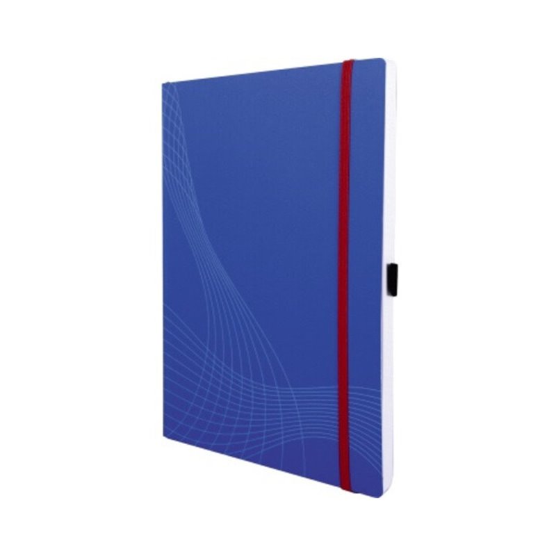 Avery Zweckform Notizbuch 7045 DIN A4 kariert blau 80 Bl.