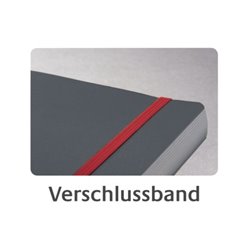 Avery Zweckform Notizbuch 7045 DIN A4 kariert blau 80 Bl.