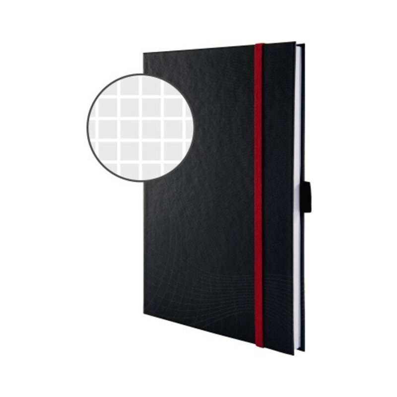 Avery Zweckform Notizbuch 7027 DIN A5 kariert 80Bl. grau