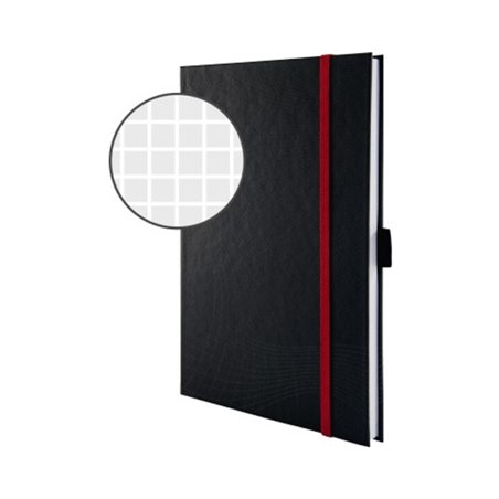 Avery Zweckform Notizbuch 7027 DIN A5 kariert 80Bl. grau