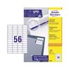 Avery Zweckform Universaletikett 3668 52,5x21,2mm ws 5.600 St./Pack.