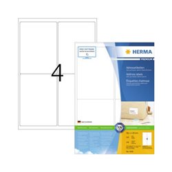 Etikett 99,1x139,0mm SuperPrint 400Et 100Bl 4Et Bl LaserInkCopy