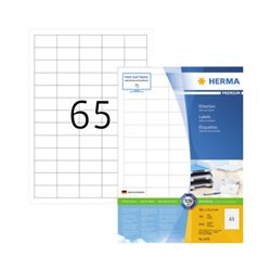HERMA Etikett PREMIUM 4270 38,1x21,2mm weiß 6.500 St./Pack.