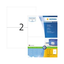 HERMA Etikett PREMIUM 4282 210x148,5mm weiß 200 St./Pack.