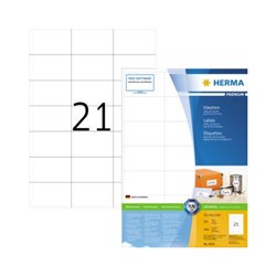 HERMA Etikett PREMIUM 4616 70x42,3mm weiß 4.200 St./Pack.