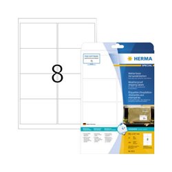 HERMA Folienetikett 8331 99,1x67,7mm weiß 200 St./Pack.