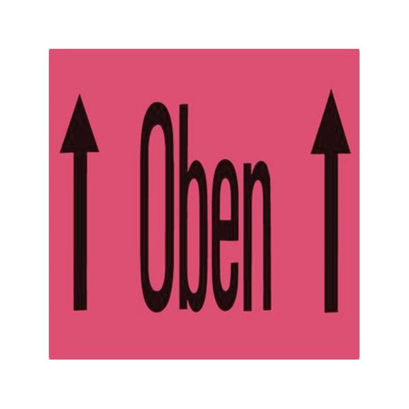 HERMA Hinweisetikett 6756 39x118mm leuchtrot 1.000 St./Pack.