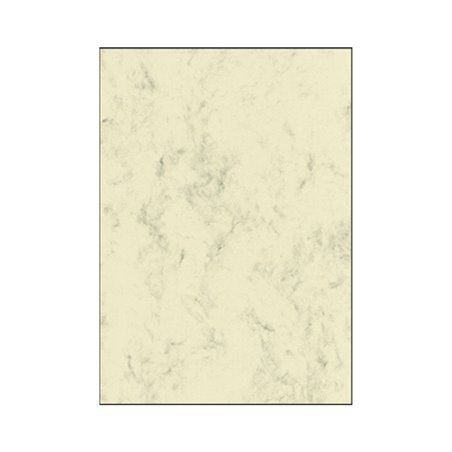 Sigel Marmorpapier DP372 DIN A4 90g beige 100 Bl./Pack.