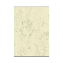 Sigel Marmorpapier DP397 DIN A4 200g beige 50 Bl./Pack.