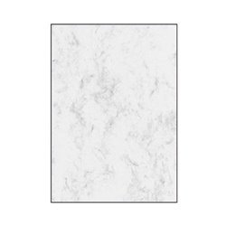 Sigel Marmorpapier DP371 DIN A4 90g grau 100 Bl./Pack.
