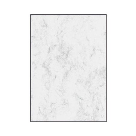 Sigel Marmorpapier DP371 DIN A4 90g grau 100 Bl./Pack.