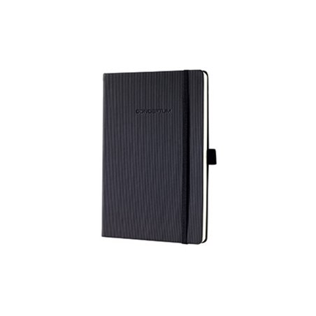 Sigel Notizbuch Conceptum CO122 DIN A5 liniert 97Blatt schwarz