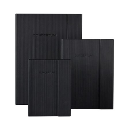 Sigel Notizbuch Conceptum CO151 DIN A4 Hardcover kariert schwarz