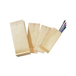 Musterbeutel 14x30,5x5cm 120g natronbraun 250 St./Pack.